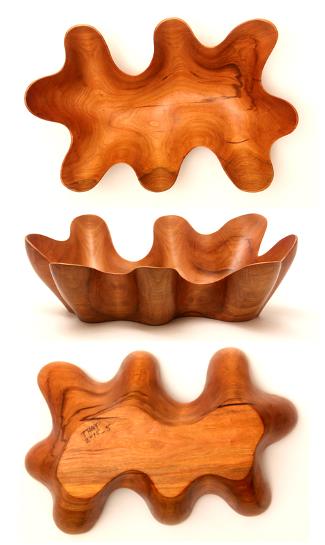 modern decor - Cherry Wood Bowl - 2015-05