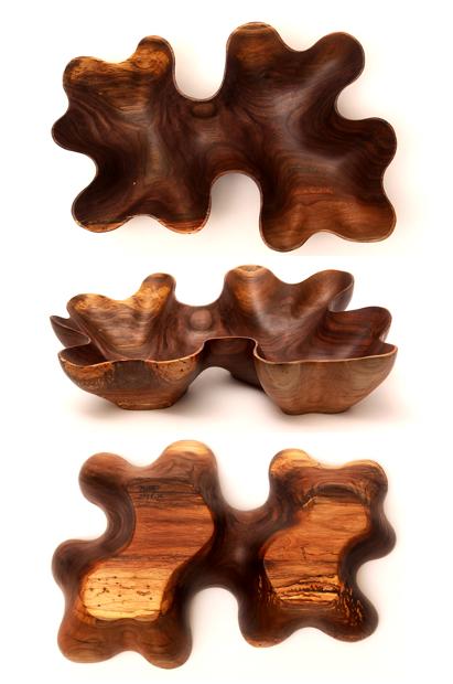 Modern decor - Walnut Bowl 2014-22