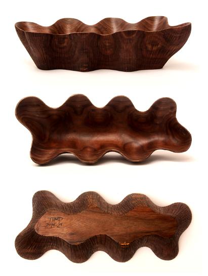 modern decor - Walnut Bowl 2014-24