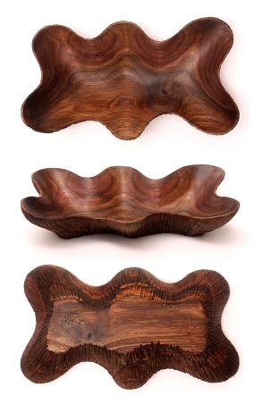 modern decor - Walnut Bowl 2014-26